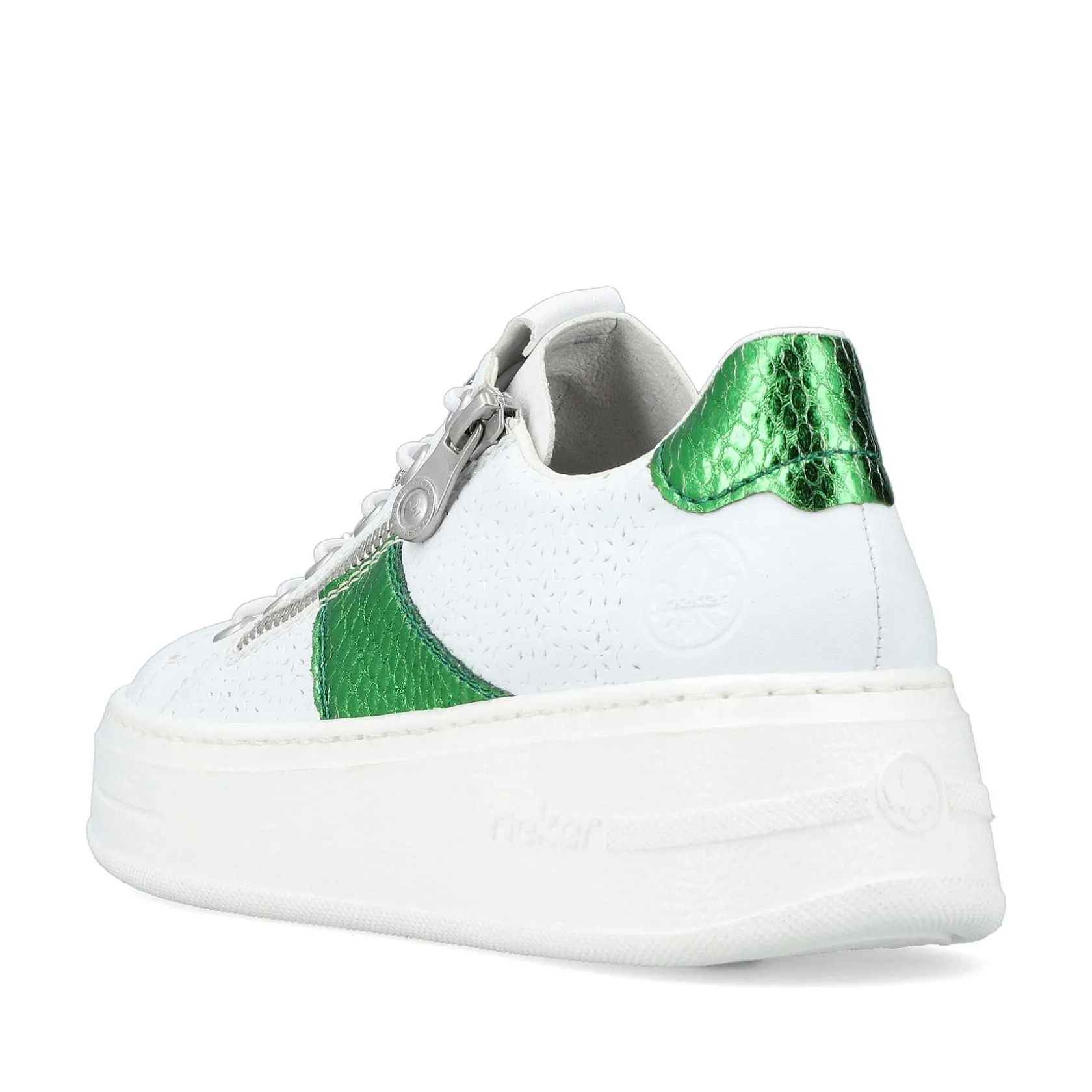 Rieker Sneakers-Women'S Sneaker Low Ice White