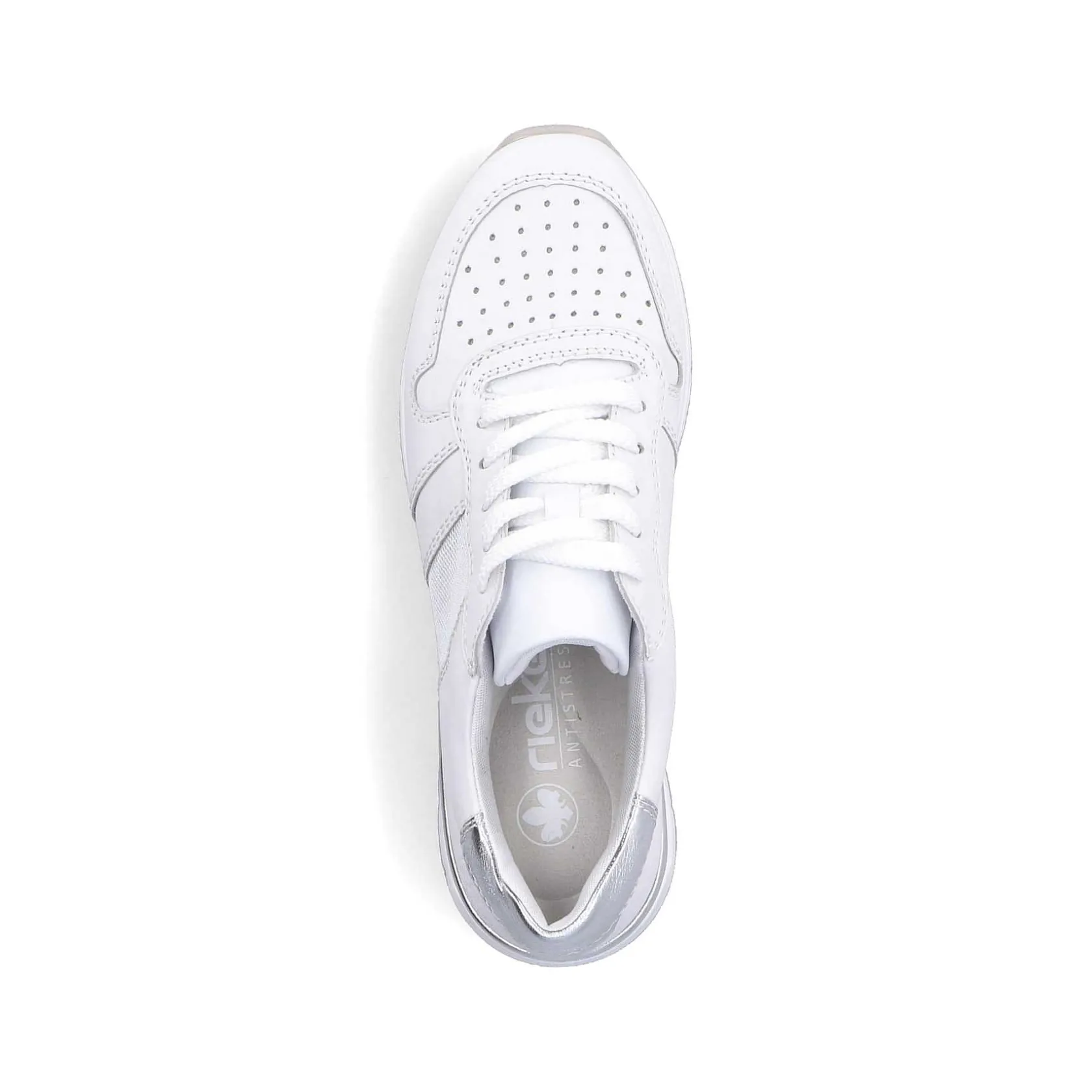 Rieker Sneakers-Women'S Sneaker Low Ice White