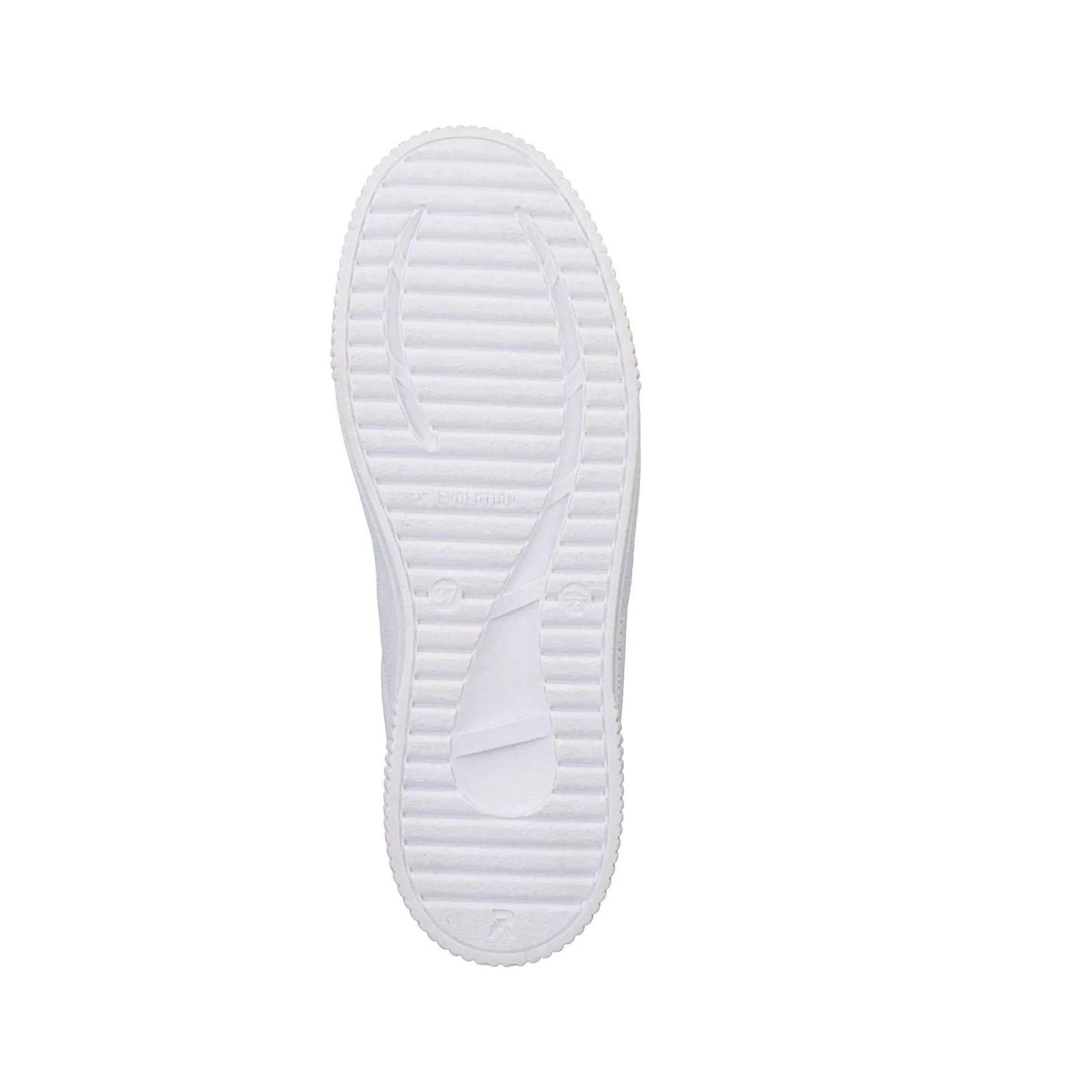 Rieker Colorful Styles-Women'S Sneaker Low Swan-White Mint-Green