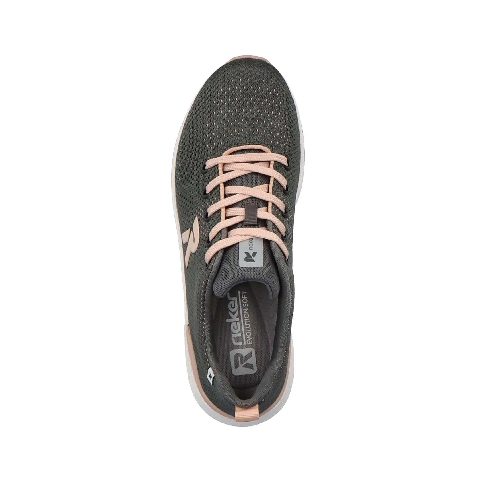 Rieker Sneakers-Women'S Sneaker Low Graphite Grey