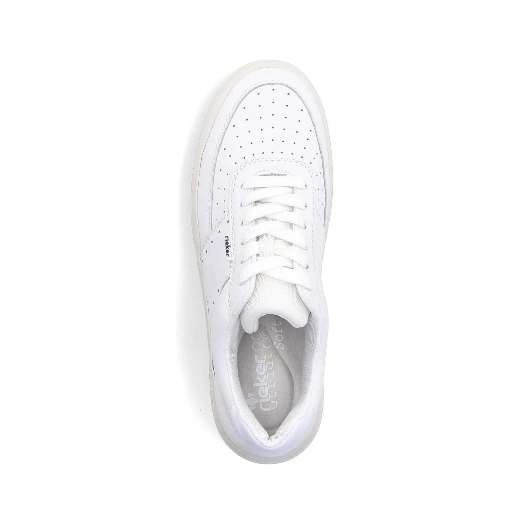 Rieker Sneakers-Women'S Sneaker Low Pure White