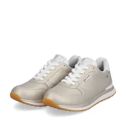 Rieker Sneakers-Women'S Sneaker Low Champagne Metallic