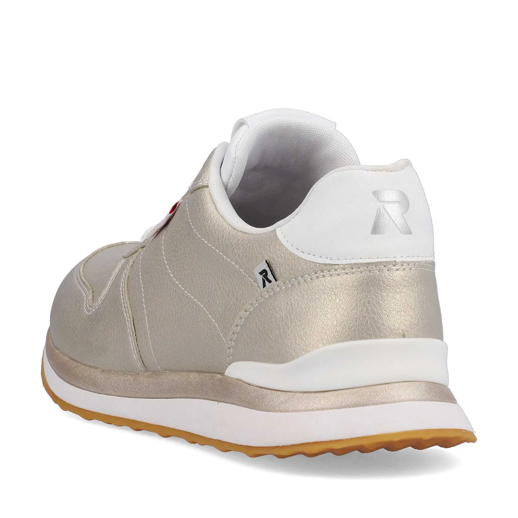 Rieker Sneakers-Women'S Sneaker Low Champagne Metallic