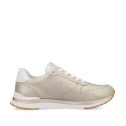 Rieker Sneakers-Women'S Sneaker Low Champagne Metallic