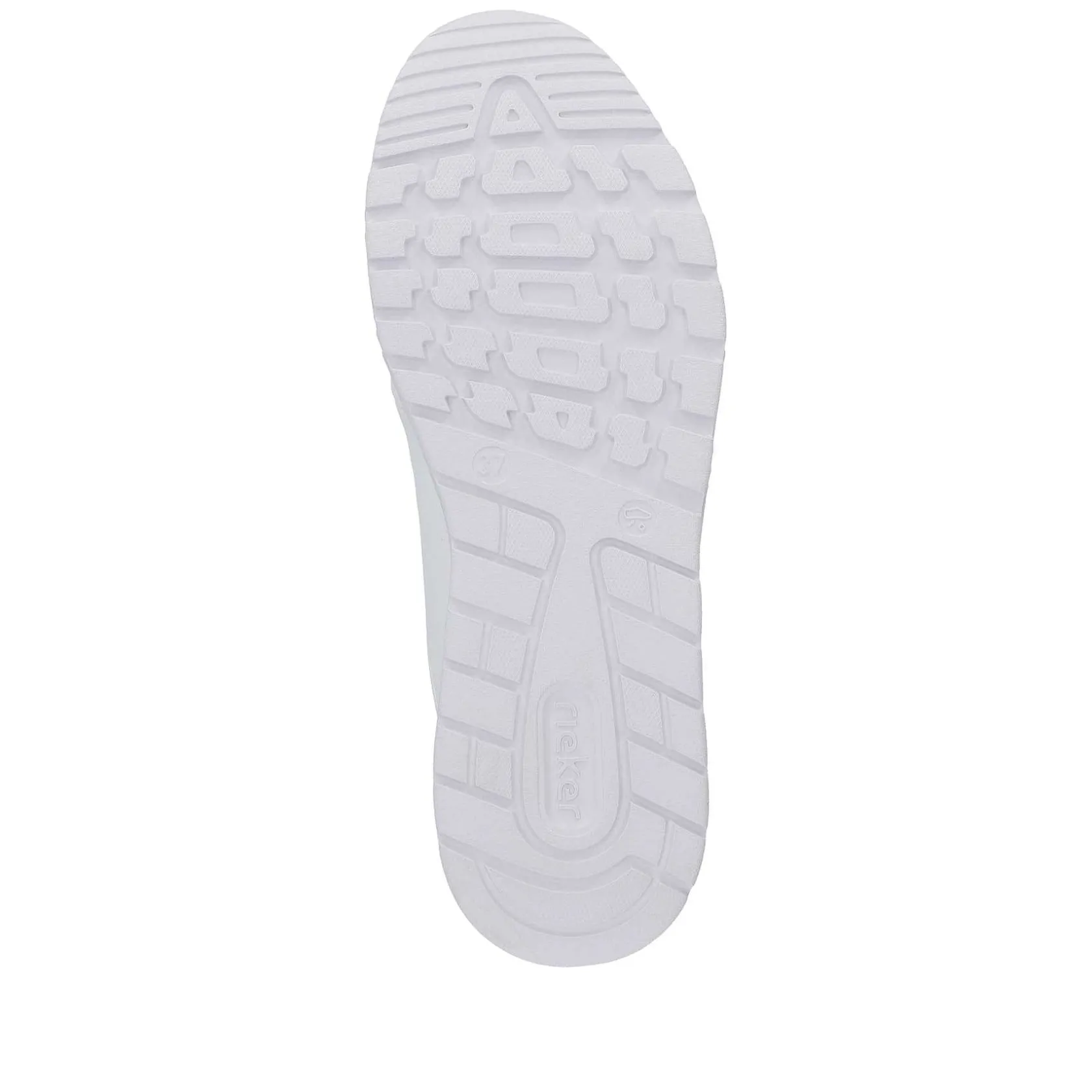 Rieker Vegan-Women'S Sneaker Low Brilliant White