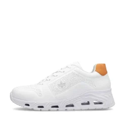 Rieker Vegan-Women'S Sneaker Low Brilliant White
