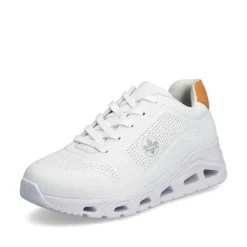 Rieker Vegan-Women'S Sneaker Low Brilliant White