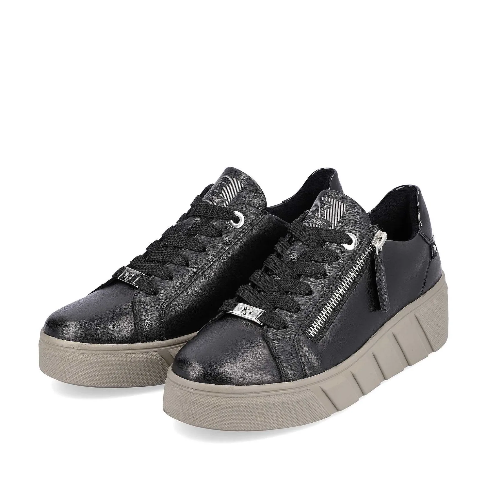 Rieker Sneakers-Women'S Sneaker Low Urban Black