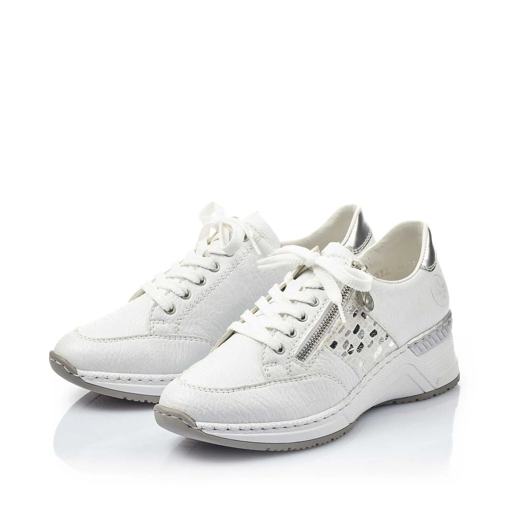 Rieker Sneakers-Women'S Sneaker Low Swan White