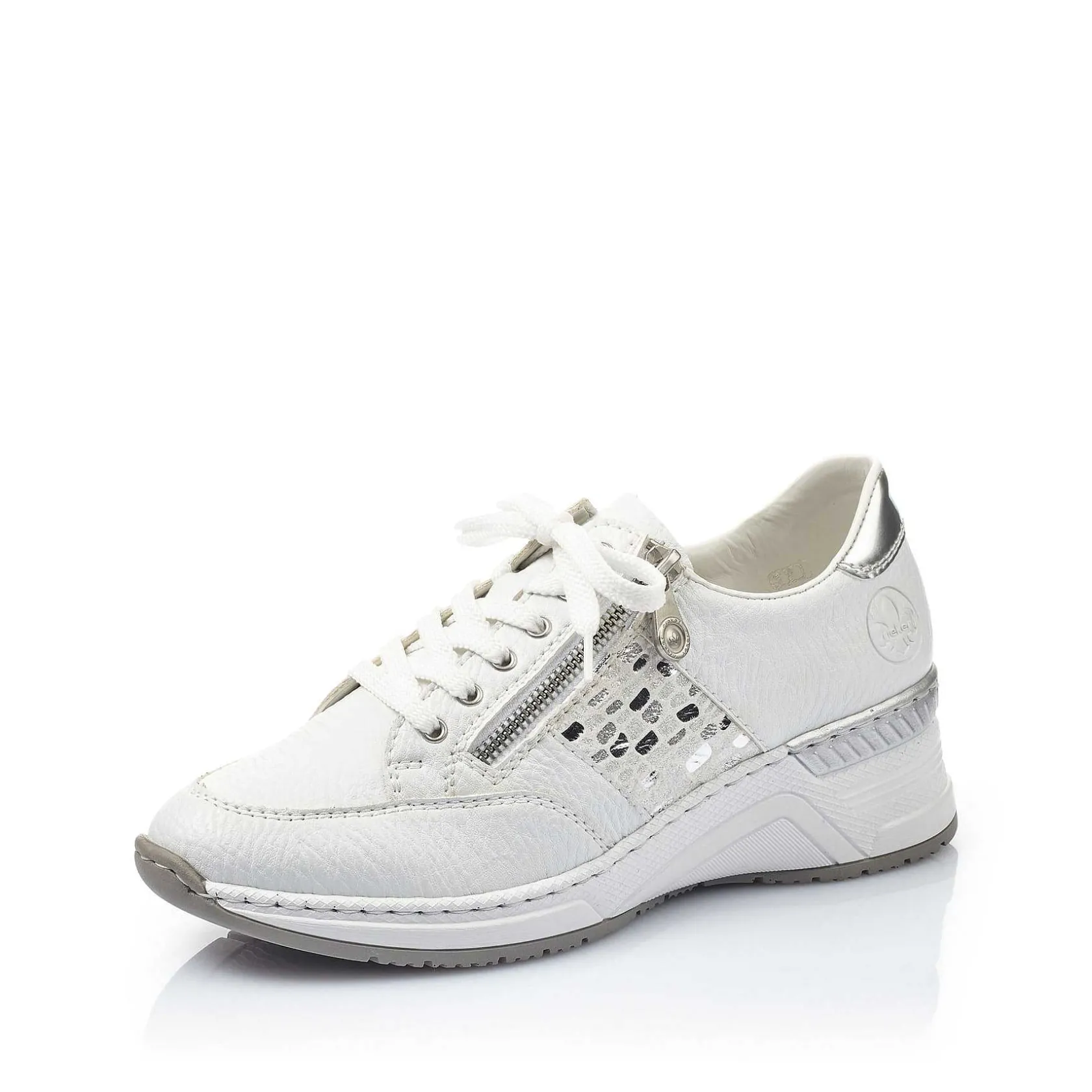 Rieker Sneakers-Women'S Sneaker Low Swan White