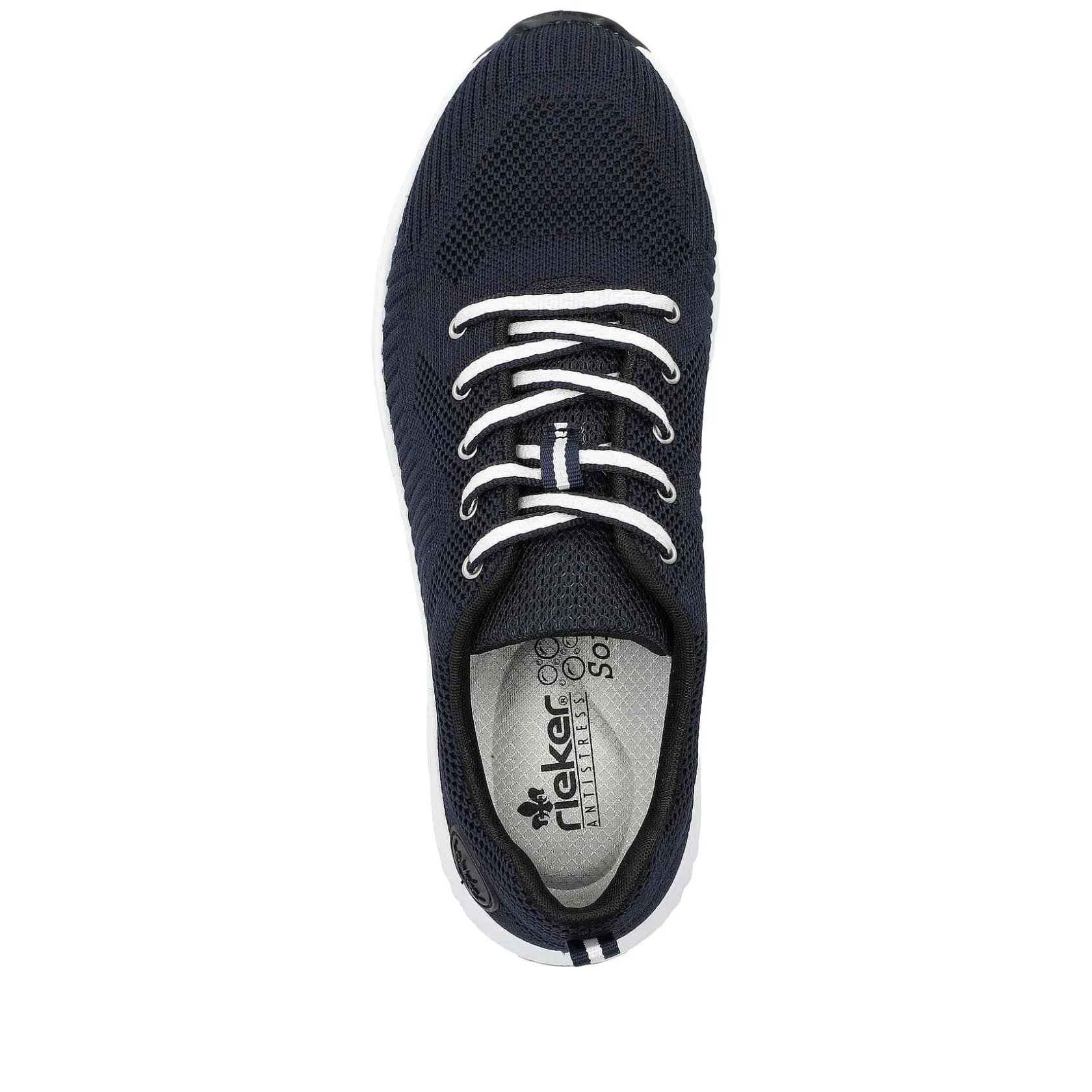 Rieker Sneakers-Women'S Sneaker Low Steel Blue