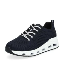 Rieker Sneakers-Women'S Sneaker Low Steel Blue
