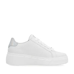 Rieker Sneakers-Women'S Sneaker Low Clear White