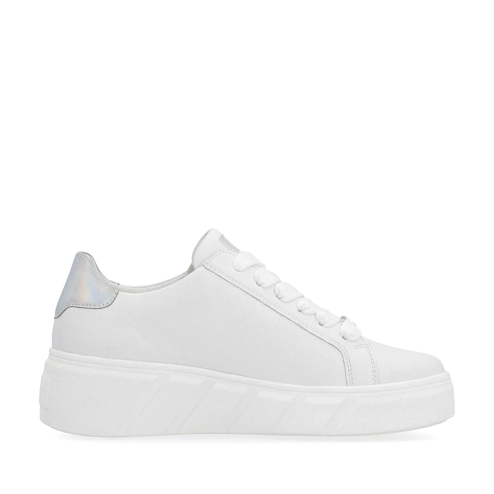 Rieker Sneakers-Women'S Sneaker Low Clear White