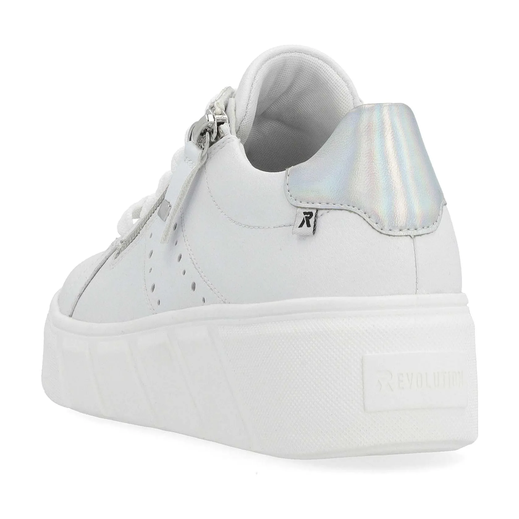 Rieker Sneakers-Women'S Sneaker Low Clear White