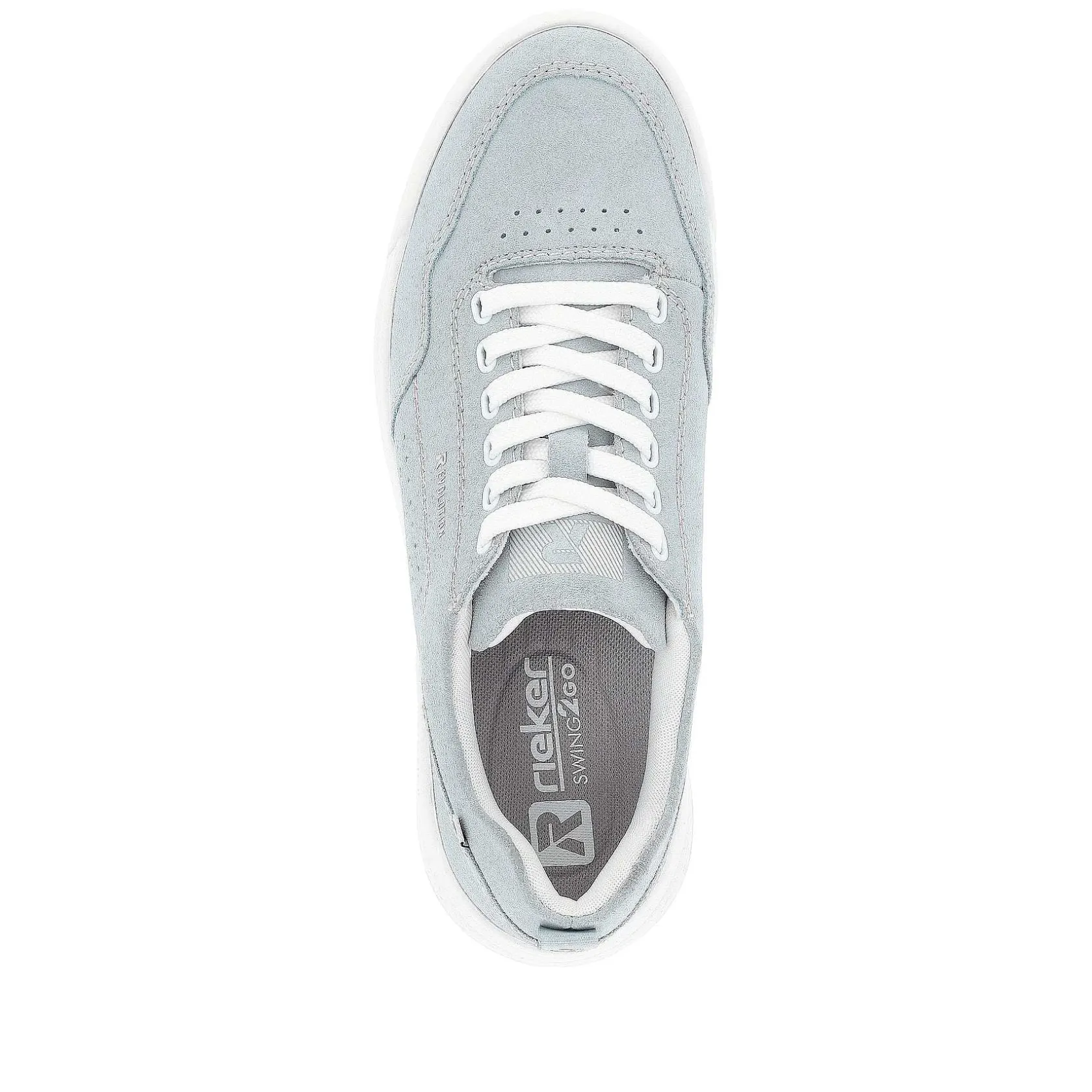 Rieker Sneakers-Women'S Sneaker Low Steel Blue