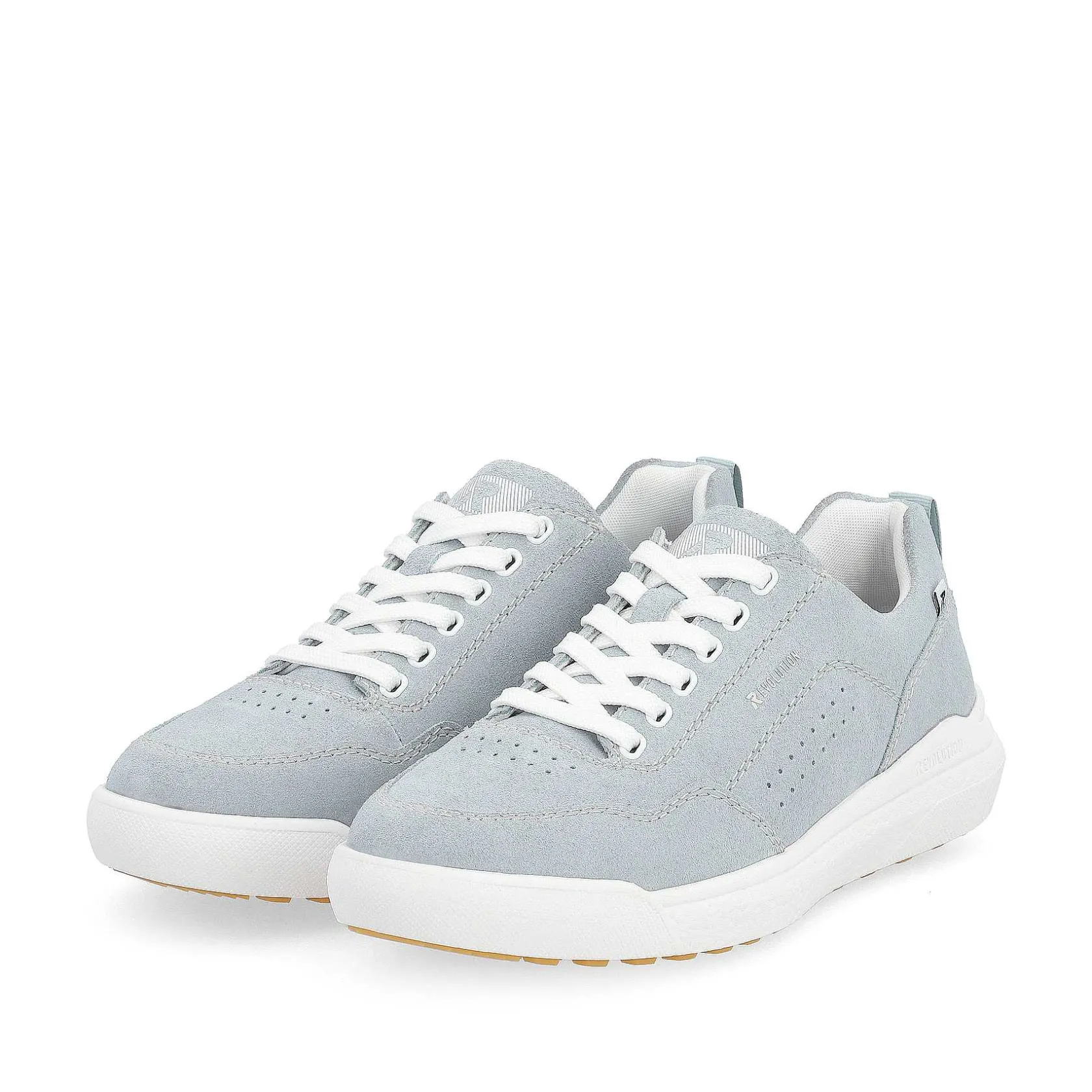 Rieker Sneakers-Women'S Sneaker Low Steel Blue