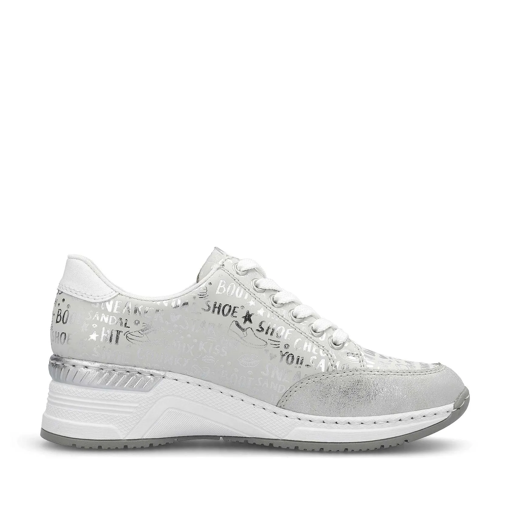 Rieker Sneakers-Women'S Sneaker Low Light Beige