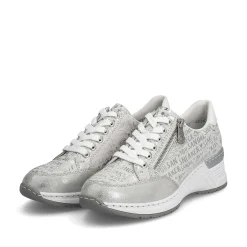 Rieker Sneakers-Women'S Sneaker Low Light Beige