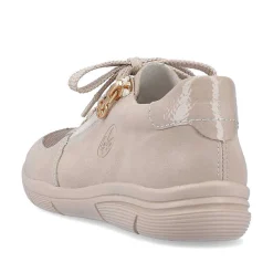 Rieker Sneakers-Women'S Sneaker Low Cream Beige