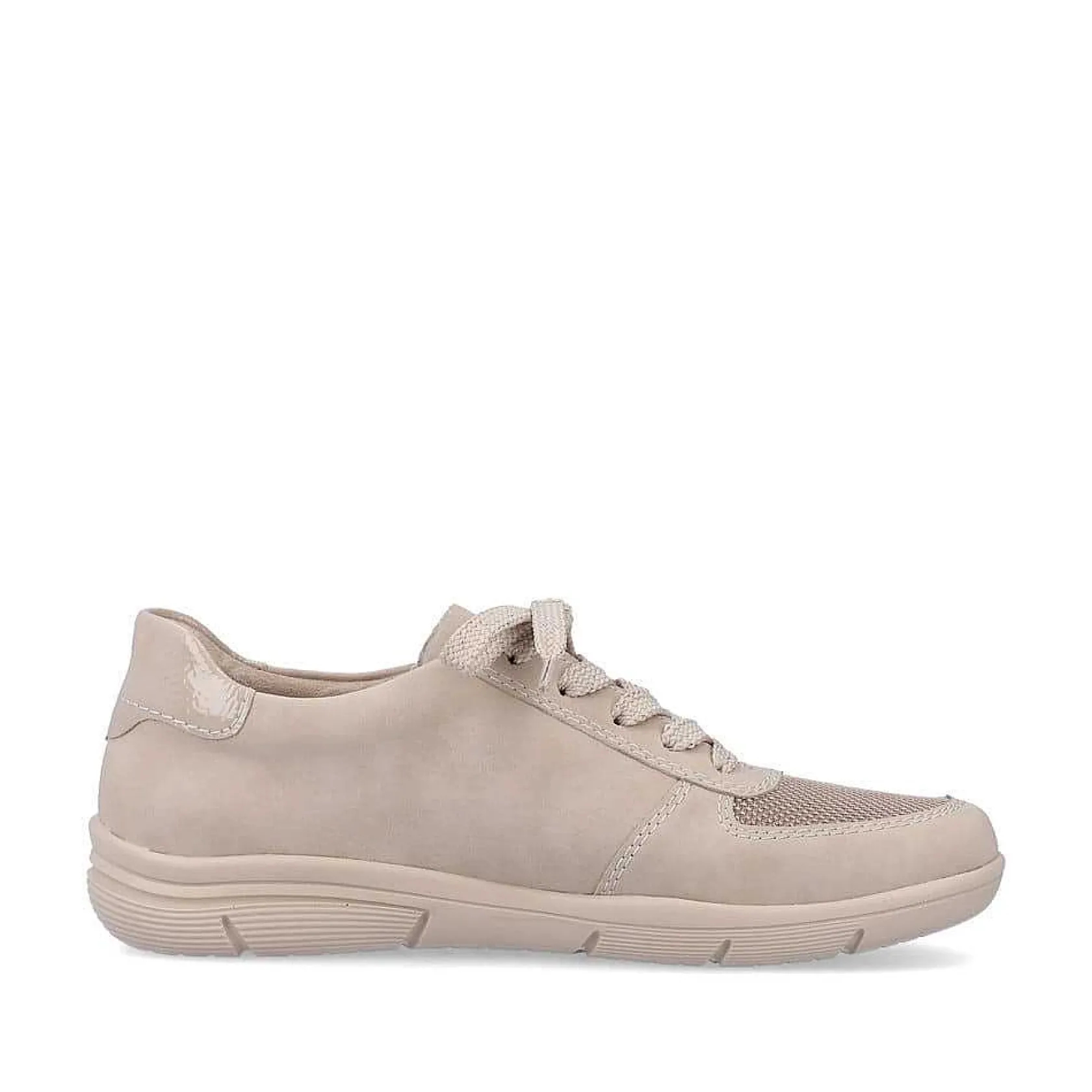 Rieker Sneakers-Women'S Sneaker Low Cream Beige