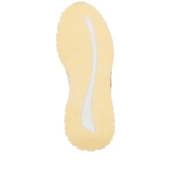Rieker Colorful Styles-Women'S Sneaker Low Light Beige Fuchsia Apricot