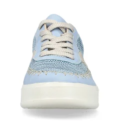 Rieker Colorful Styles-Women'S Sneaker Low Light Blue