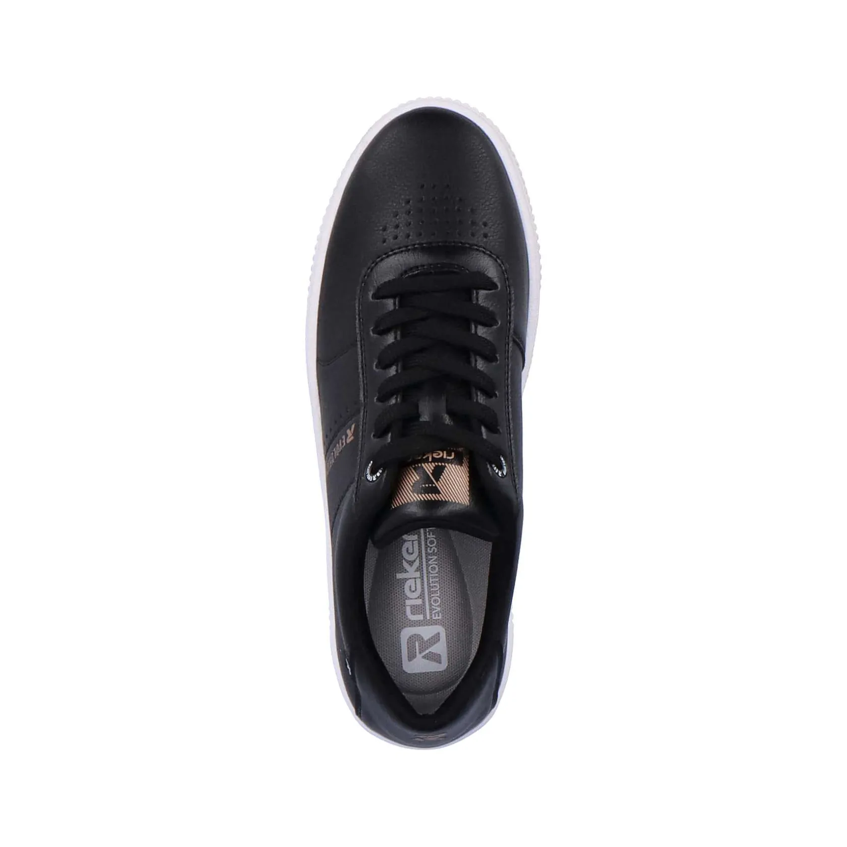 Rieker Sneakers-Women'S Sneaker Low Night Black