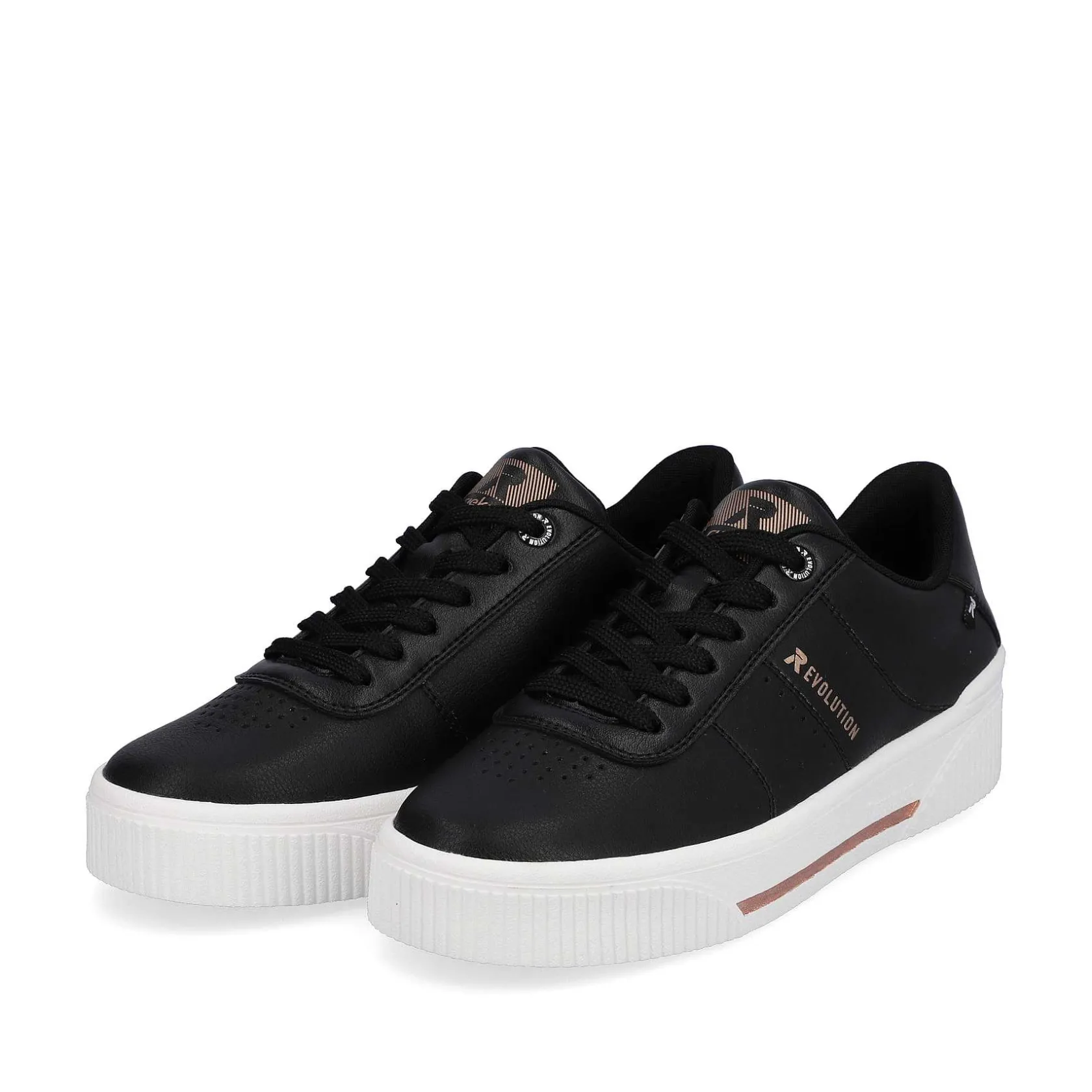 Rieker Sneakers-Women'S Sneaker Low Night Black