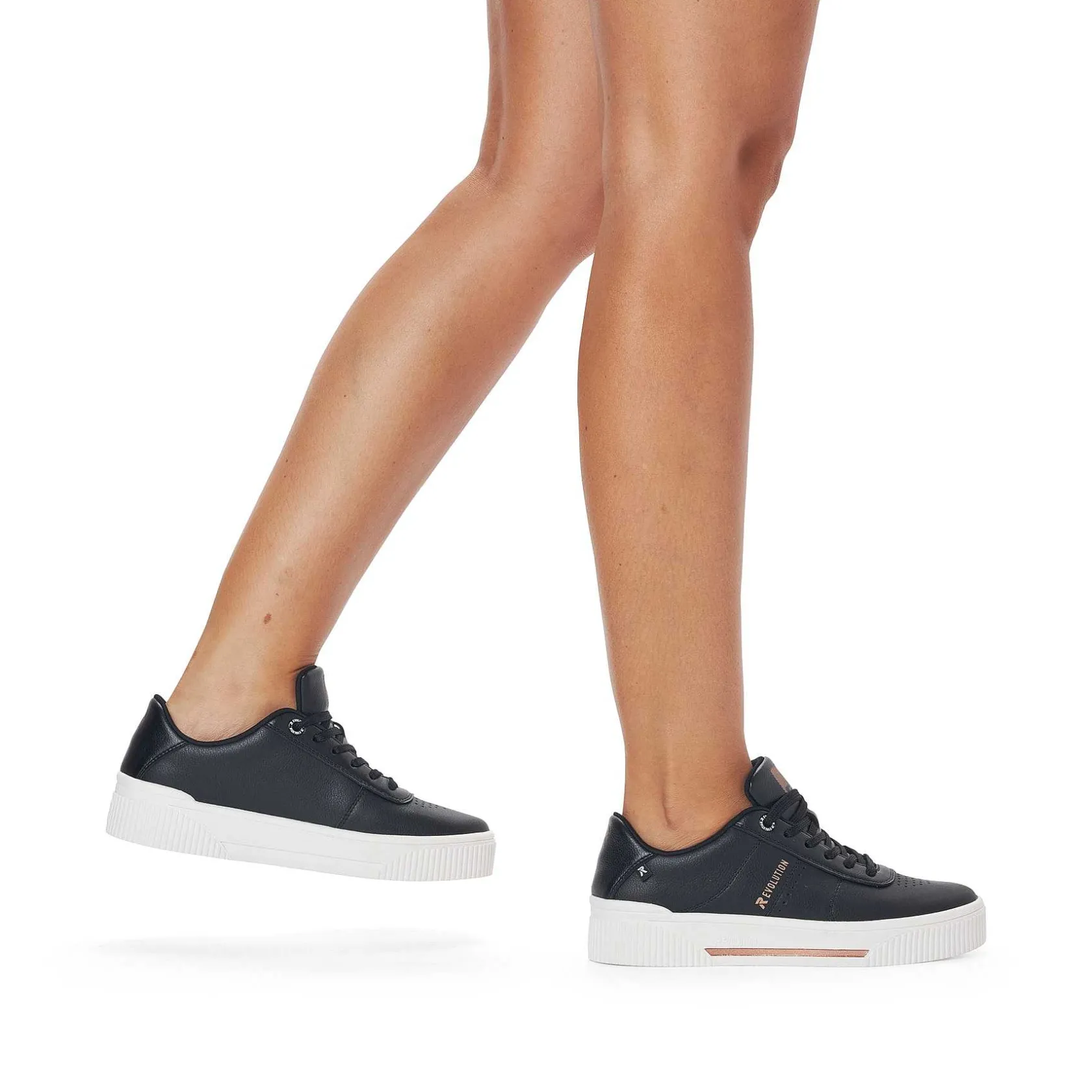 Rieker Sneakers-Women'S Sneaker Low Night Black