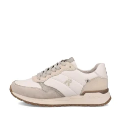 Rieker Sneakers-Women'S Sneaker Low Cream-Beige Snow