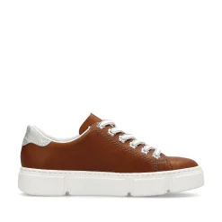 Rieker Sneakers-Women'S Sneaker Low Wood Brown