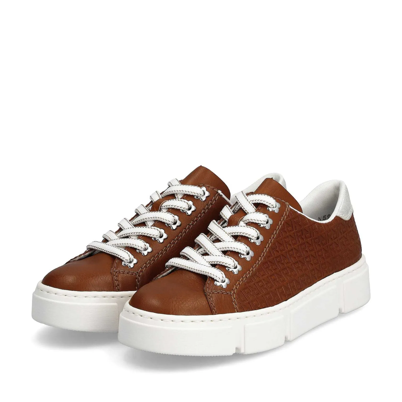 Rieker Sneakers-Women'S Sneaker Low Wood Brown