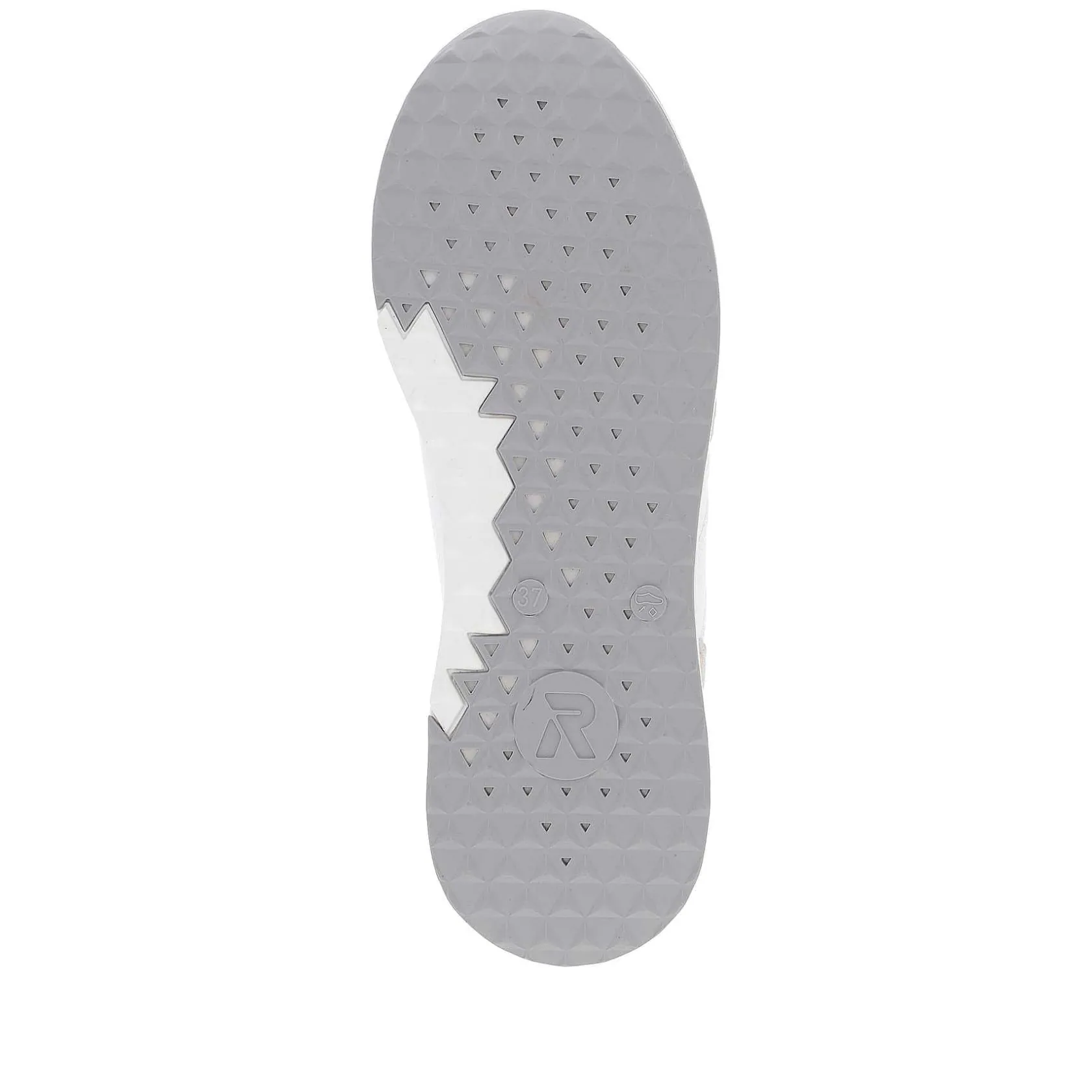 Rieker Sneakers-Women'S Sneaker Low Pearl-White Clay-Beige