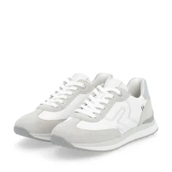 Rieker Sneakers-Women'S Sneaker Low Pearl-White Clay-Beige