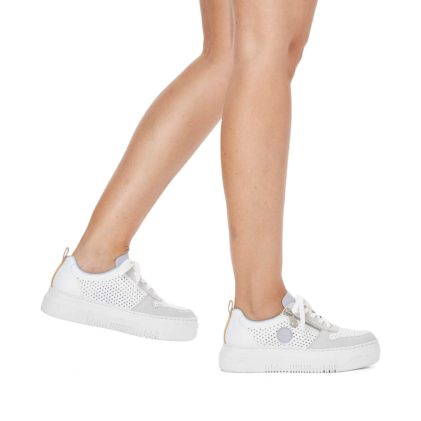 Rieker Sneakers-Women'S Sneaker Low Edelweis