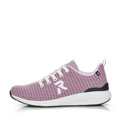 Rieker Colorful Styles-Women'S Sneaker Low Soft Pink