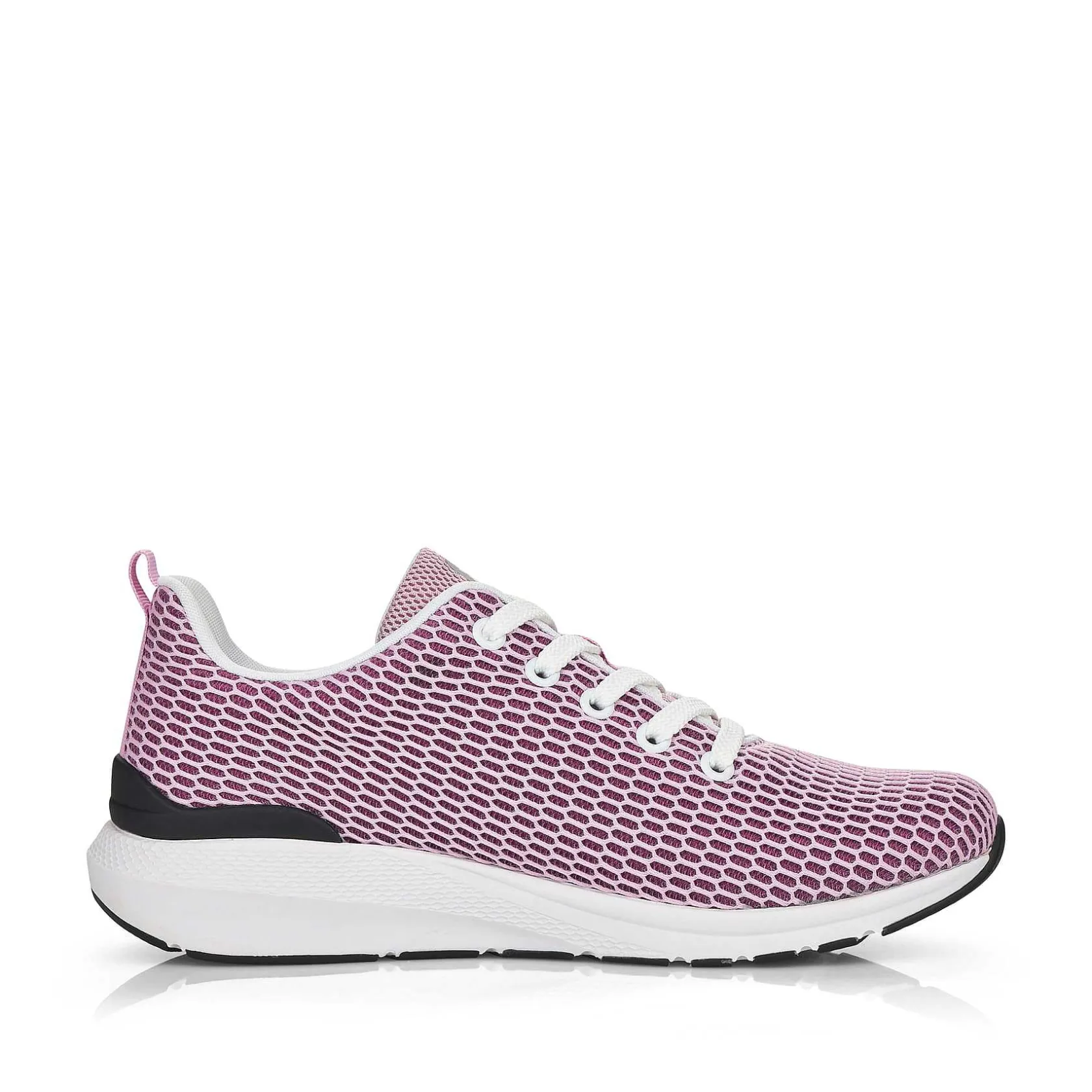 Rieker Colorful Styles-Women'S Sneaker Low Soft Pink