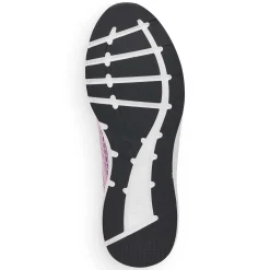 Rieker Colorful Styles-Women'S Sneaker Low Soft Pink