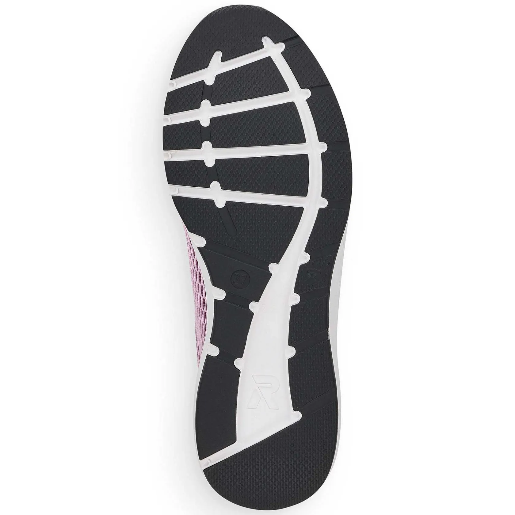 Rieker Colorful Styles-Women'S Sneaker Low Soft Pink