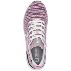 Rieker Colorful Styles-Women'S Sneaker Low Soft Pink