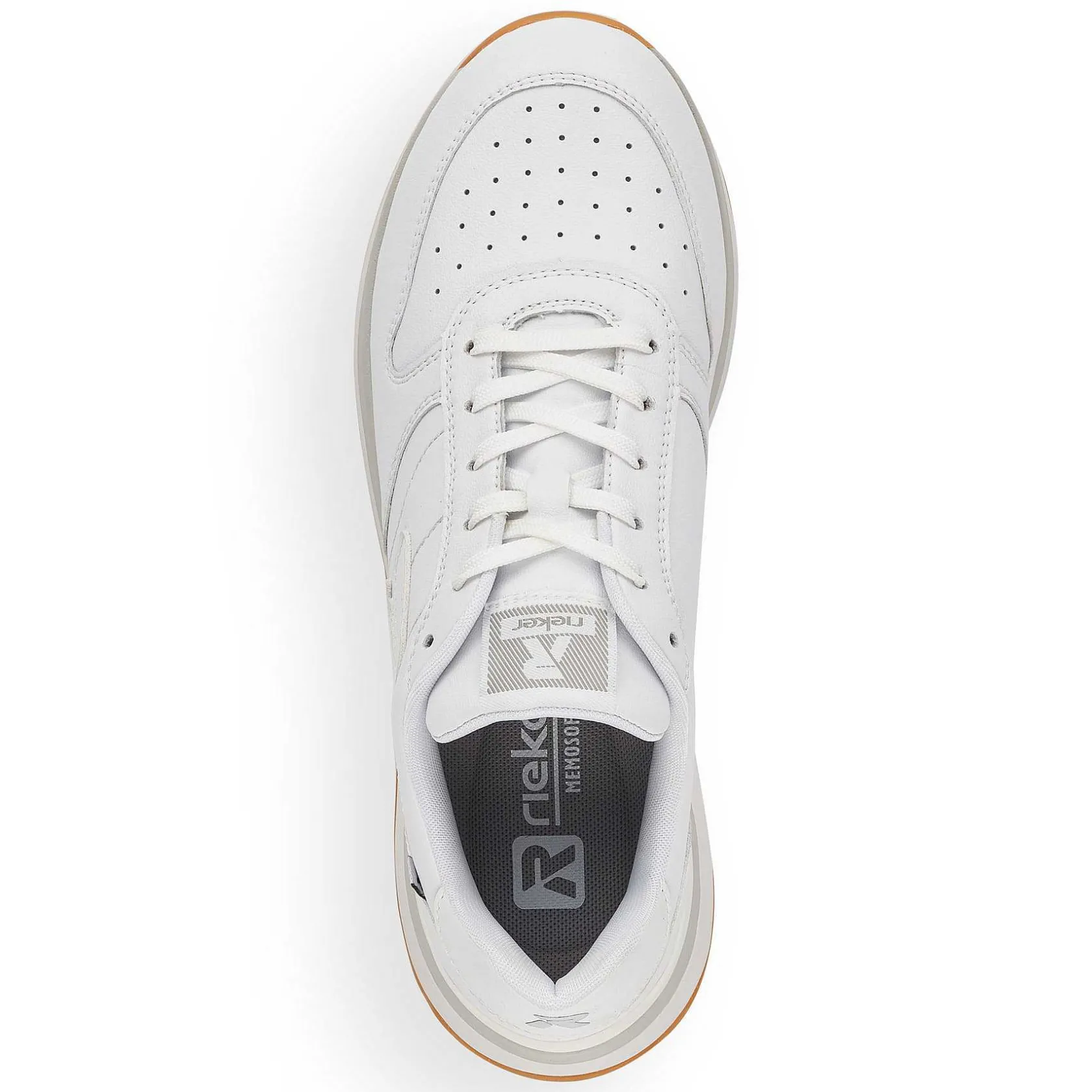 Rieker Sneakers-Women'S Sneaker Low Frost White