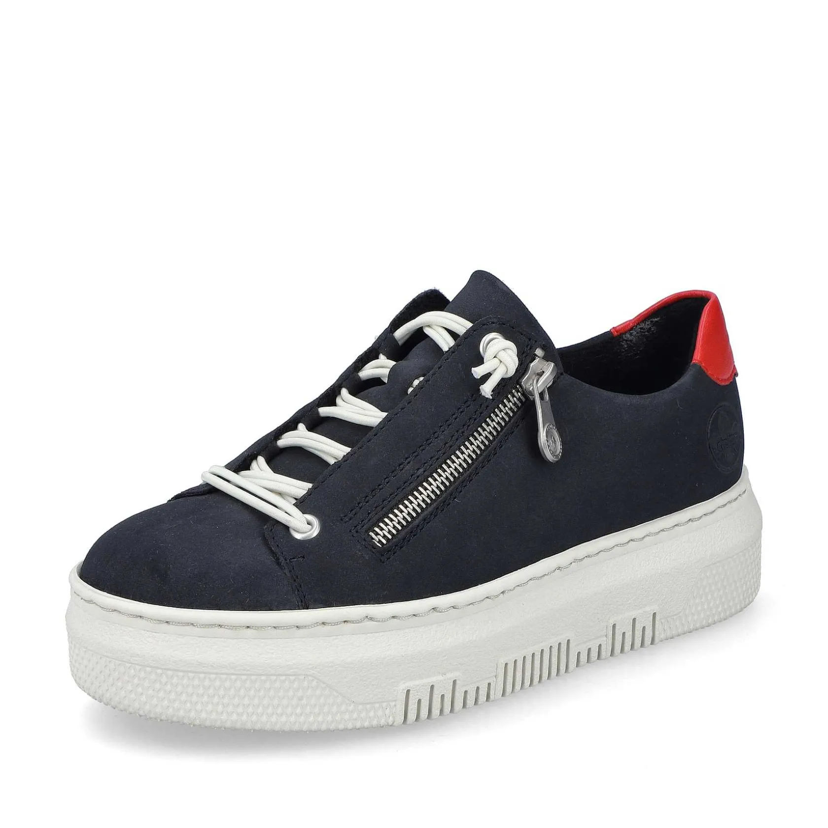 Rieker Sneakers-Women'S Sneaker Low Steel Blue