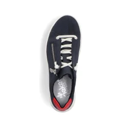 Rieker Sneakers-Women'S Sneaker Low Steel Blue
