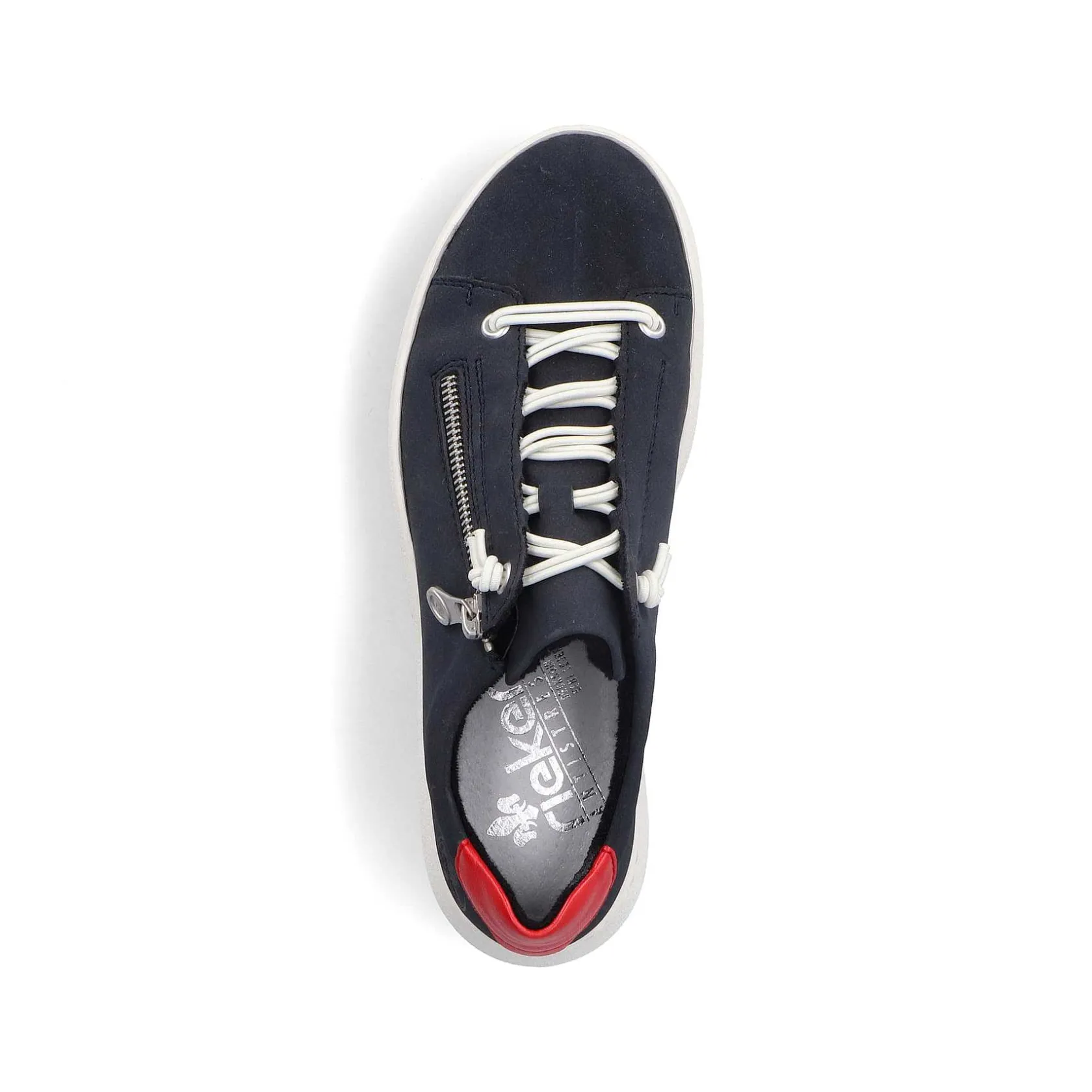 Rieker Sneakers-Women'S Sneaker Low Steel Blue