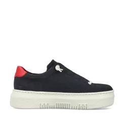 Rieker Sneakers-Women'S Sneaker Low Steel Blue