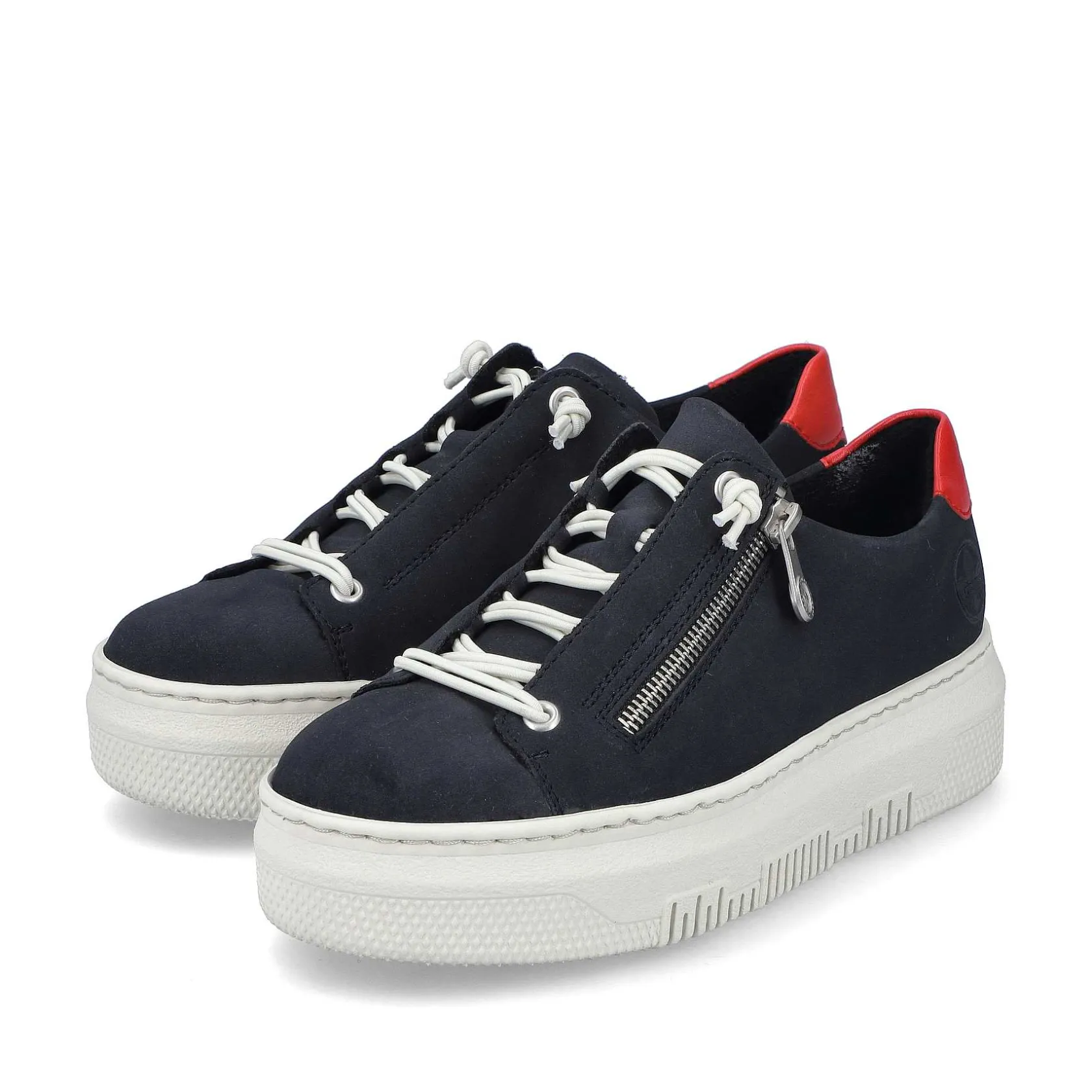 Rieker Sneakers-Women'S Sneaker Low Steel Blue