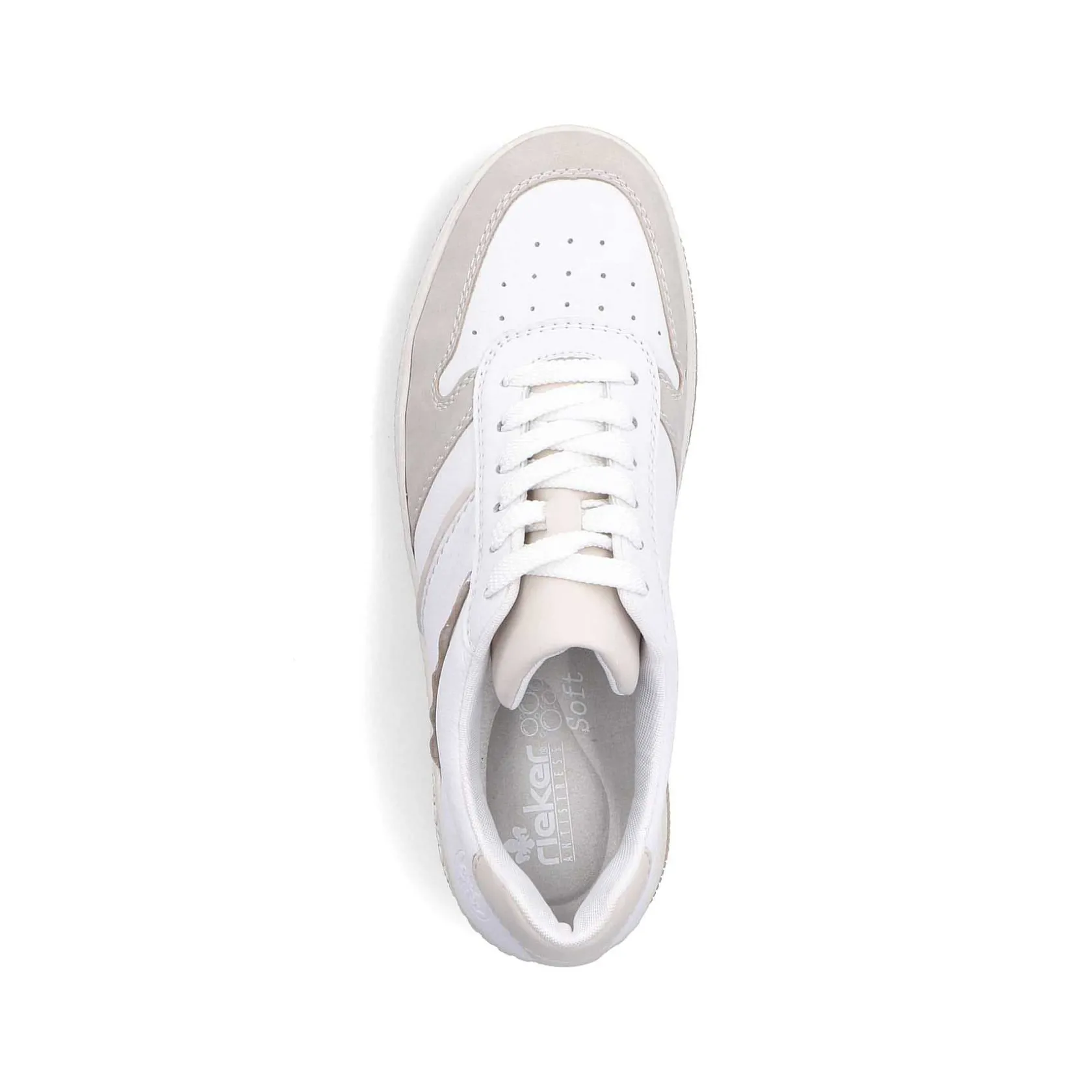 Rieker Sneakers-Women'S Sneaker Low Swan White