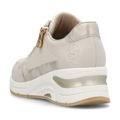 Rieker Sneakers-Women'S Sneaker Low Light Beige