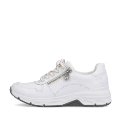 Rieker Sneakers-Women'S Sneaker Low Crystal White